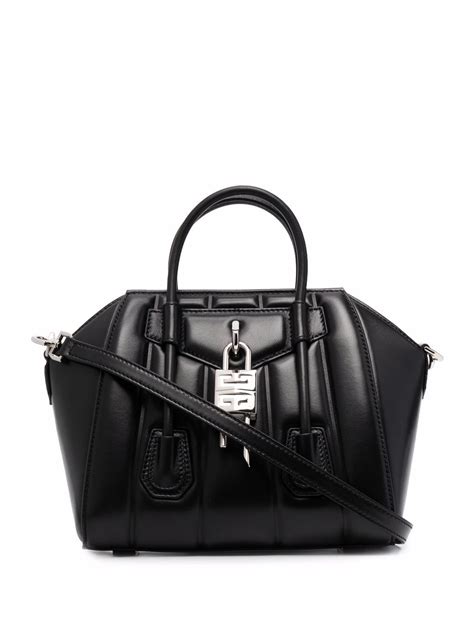 givenchy antigona pouch croc|Givenchy: Black Mini Antigona Lock Bag .